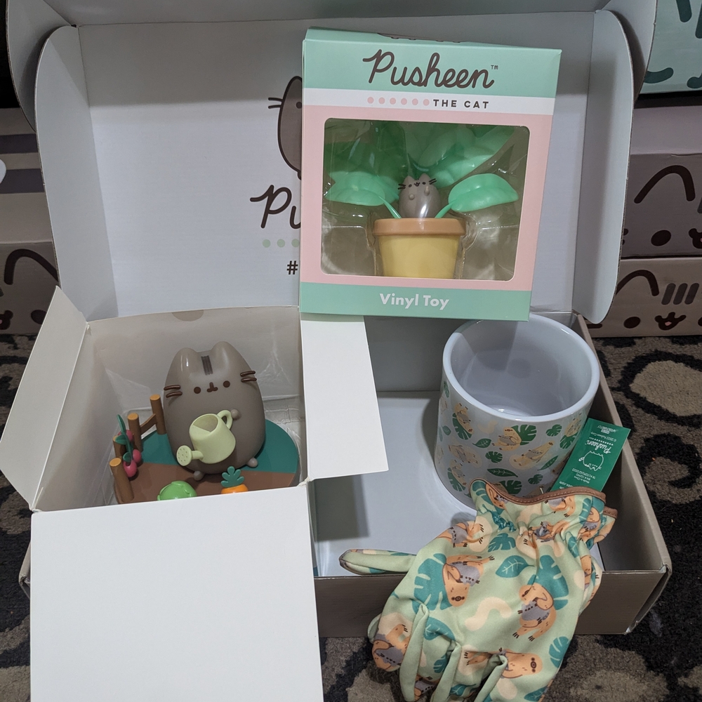 Pusheen Gardening Theme Items NEW